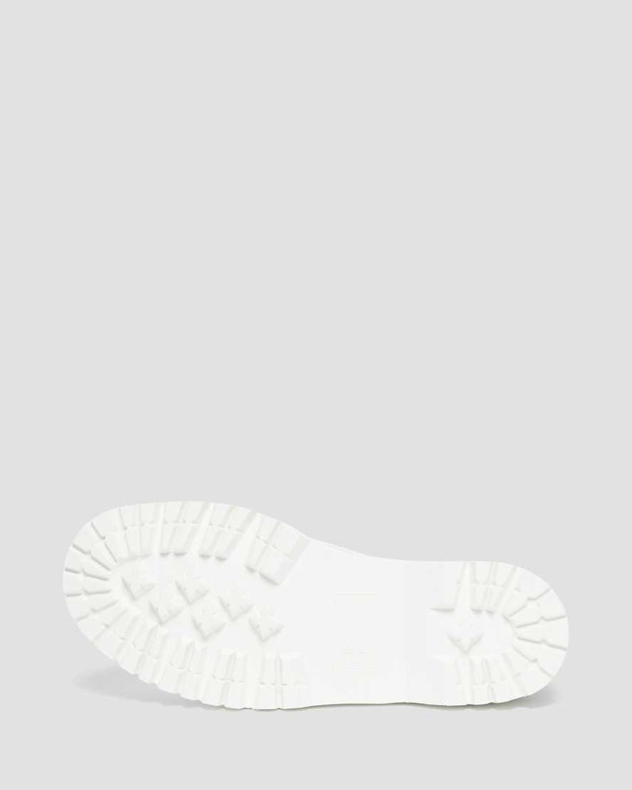 Botines Dr Martens Vegan 1460 Bex Kemble Mono Platform Hombre Blancas  España |  74935-VULM
