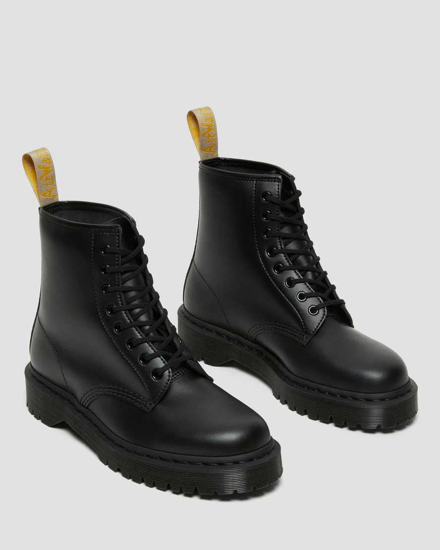 Botines Dr Martens Vegan 1460 Bex Mono Lace Up Mujer Negras  España |  83529-ETMN