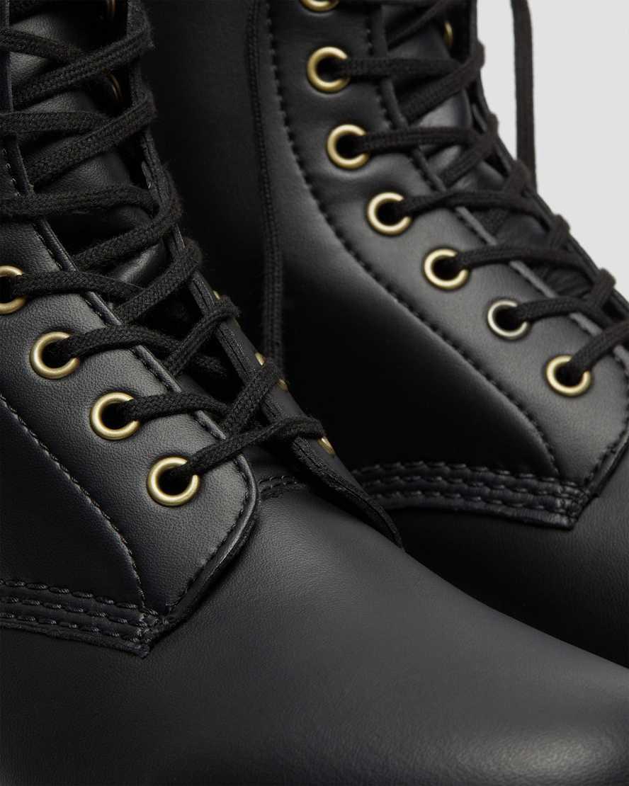 Botines Dr Martens Vegan 1460 Felix Lace Up Hombre Negras  España |  31029-SDOM