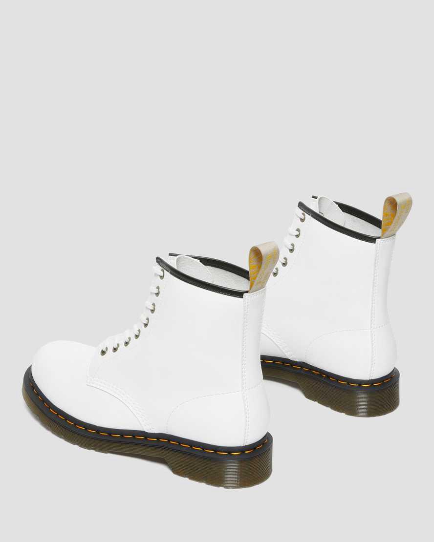 Botines Dr Martens Vegan 1460 Kemble Lace Up Hombre Blancas  España |  63509-ZEWJ