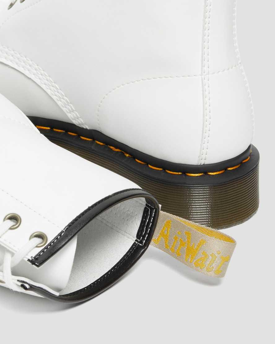 Botines Dr Martens Vegan 1460 Kemble Lace Up Mujer Blancas  España |  76452-HTQJ