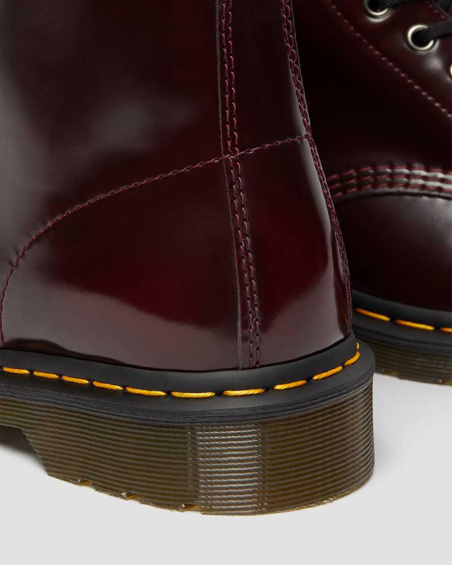 Botines Dr Martens Vegan 1460 Lace Up Mujer Rojas  España |  93650-MAOF