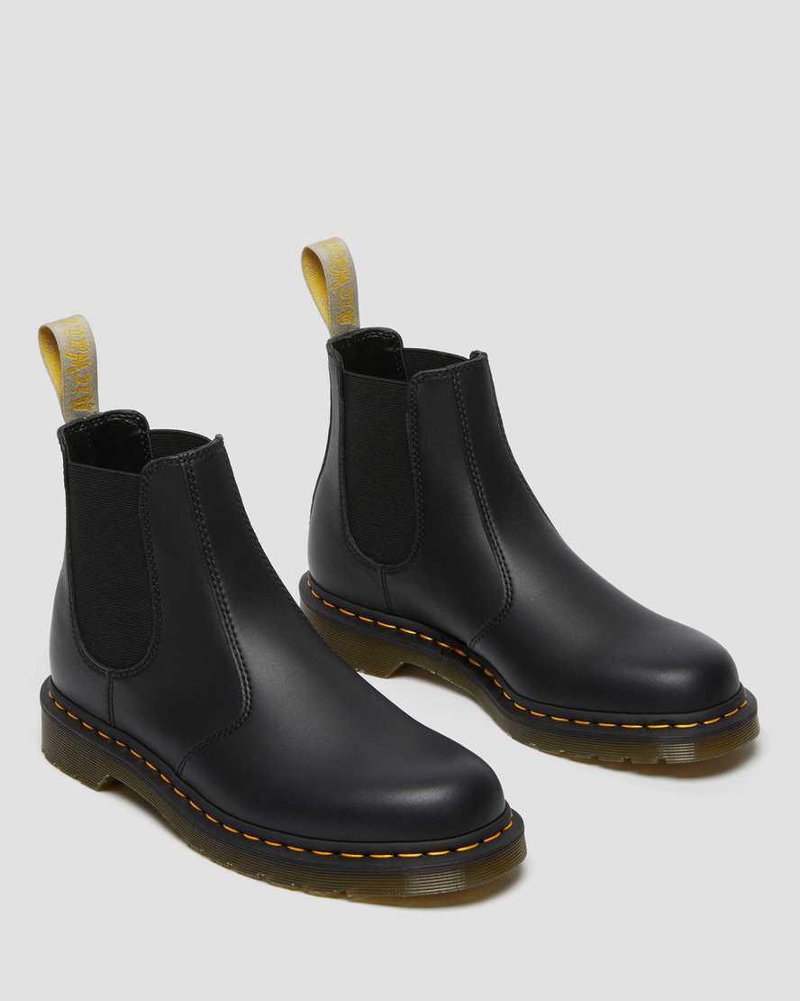 Botines Dr Martens Vegan 2976 Felix Chelsea Mujer Negras  España |  70654-LURT