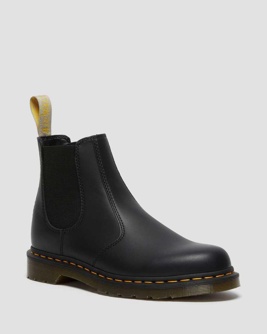 Botines Dr Martens Vegan 2976 Felix Chelsea Mujer Negras  España |  70654-LURT