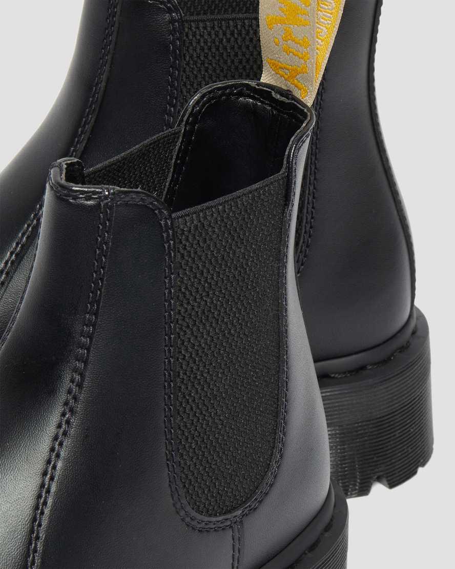 Botines Dr Martens Vegan 2976 Felix Platform Chelsea Mujer Negras  España |  53178-KJNY