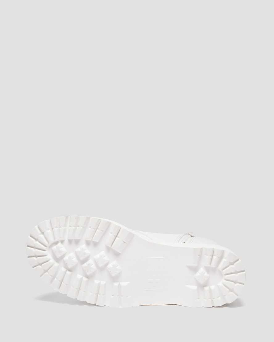Botines Dr Martens Vegan Jadon II Boot Kemble Mono Platforms Hombre Blancas  España |  16785-OZLJ