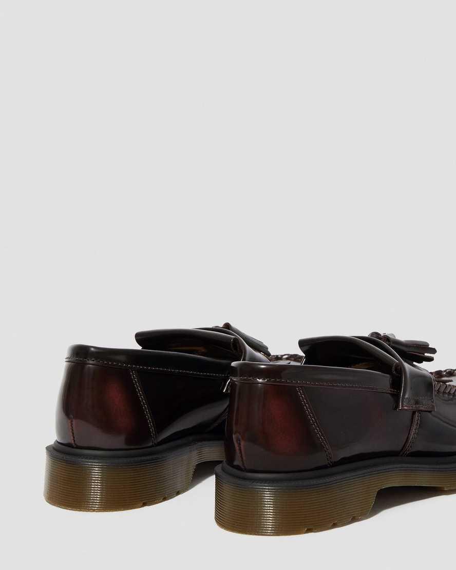 Loafers Dr Martens Adrian Arcadia Leather Tassel Mujer Rojas  España |  31058-AKEO