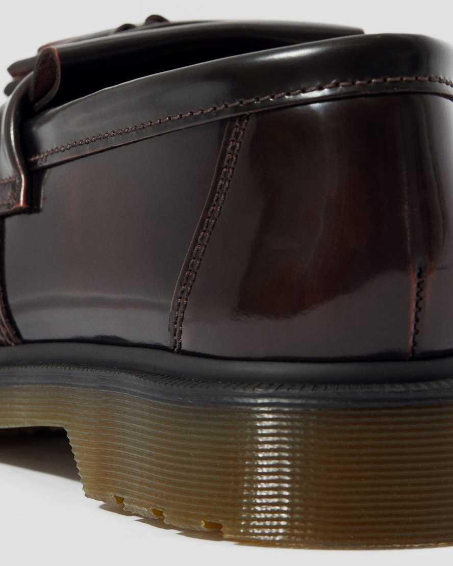 Loafers Dr Martens Adrian Arcadia Leather Tassel Mujer Rojas  España |  31058-AKEO