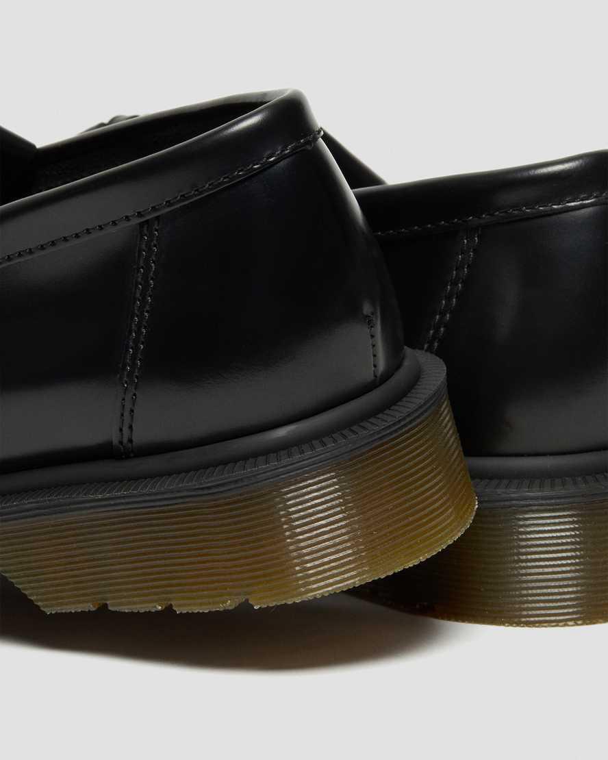 Loafers Dr Martens Adrian Smooth Leather Tassel Hombre Negras  España |  17206-ZCPQ