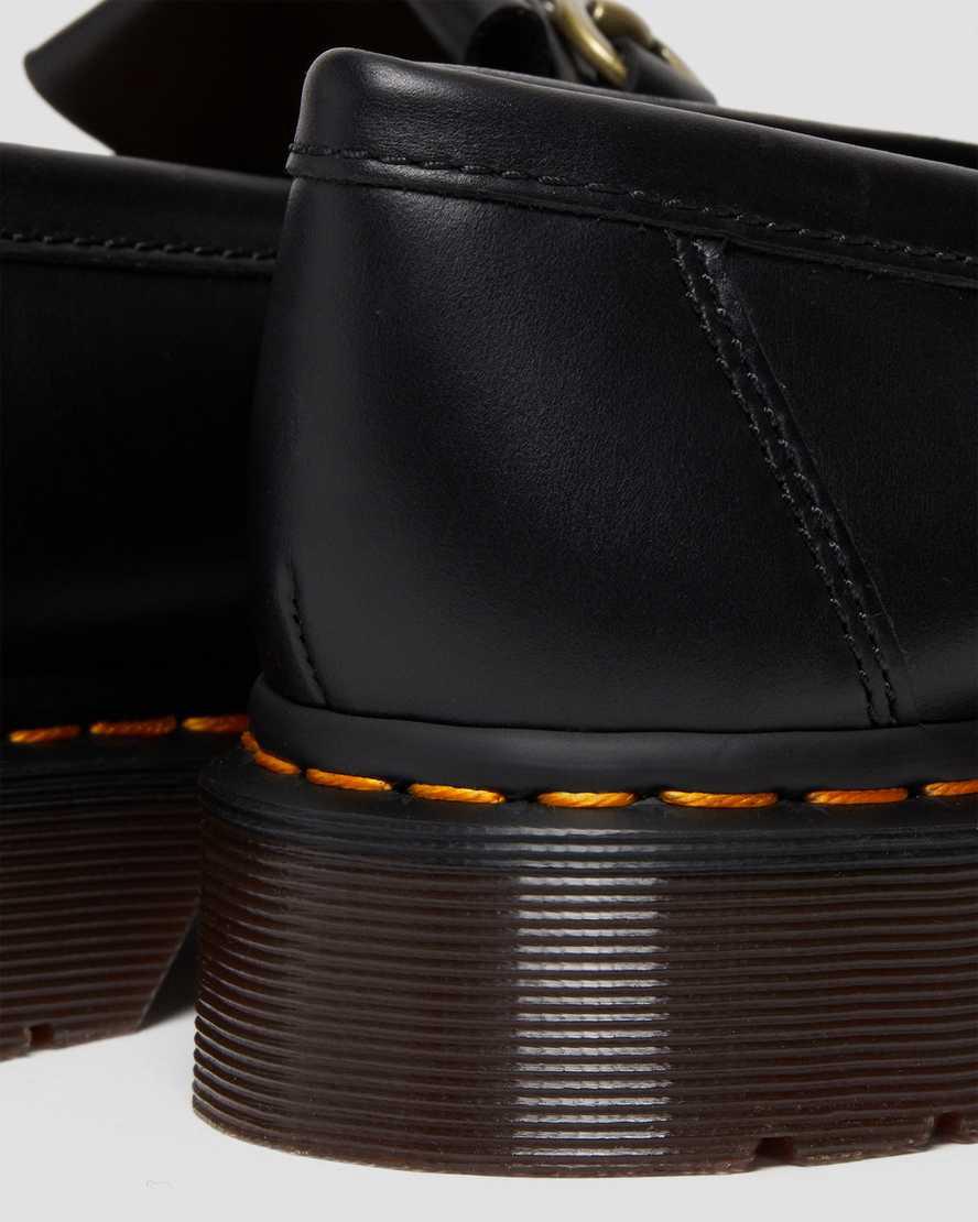 Loafers Dr Martens Adrian Snaffle Hair On Hombre Negras  España |  83976-ZSFY
