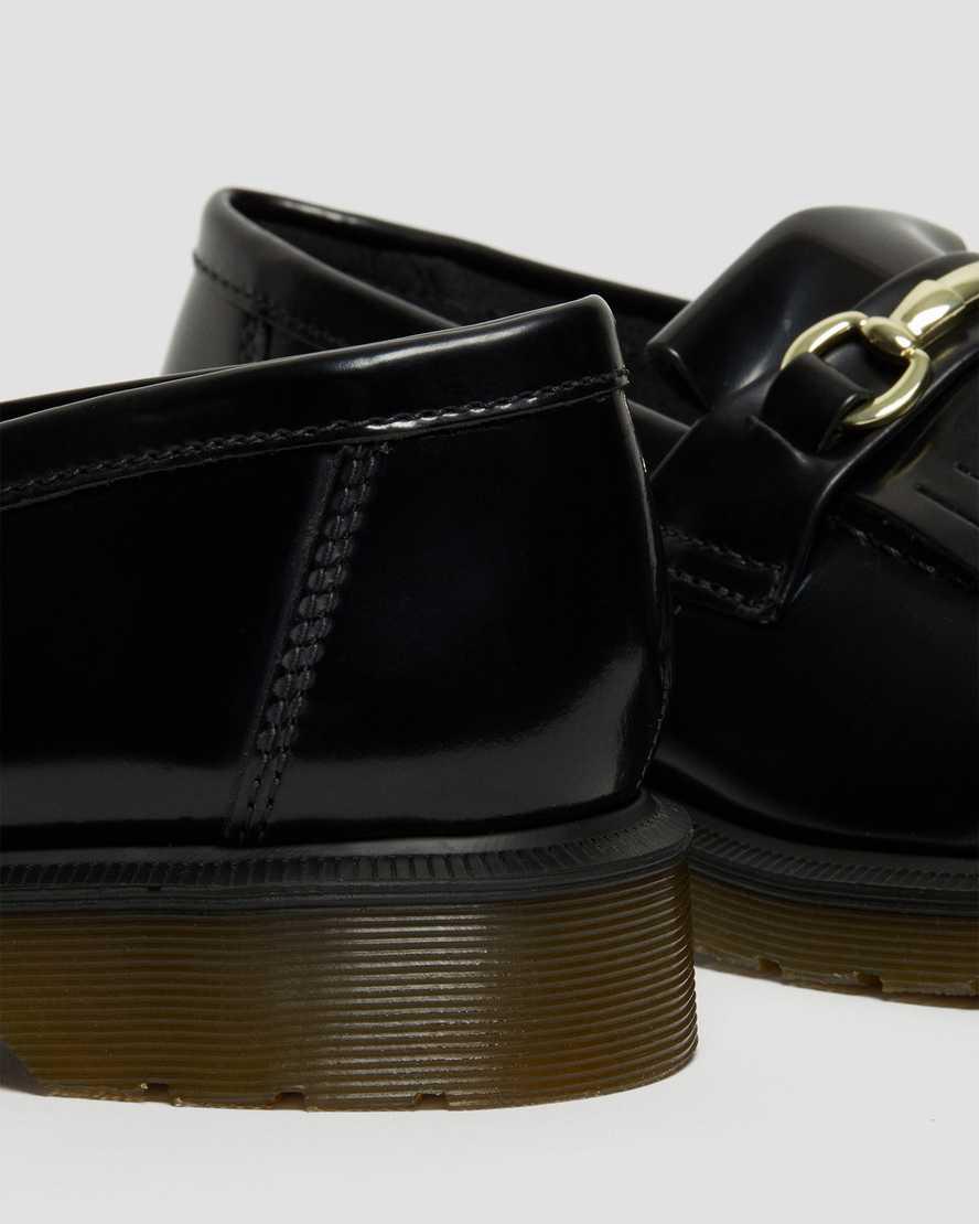 Loafers Dr Martens Adrian Snaffle Smooth Leather Kiltie Hombre Negras  España |  32016-FHMB