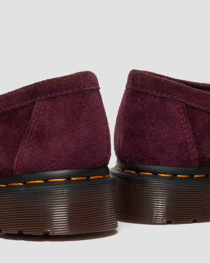 Loafers Dr Martens Adrian Snaffle Suede Mujer Moradas  España |  96037-QSIF