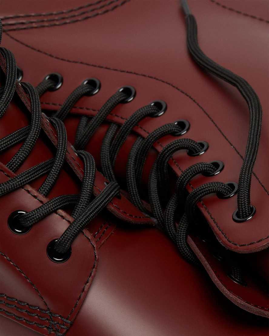 Originals Boots Dr Martens 1490 Smooth Leather Mid Calf Mujer Rojas  España |  20158-FPHQ