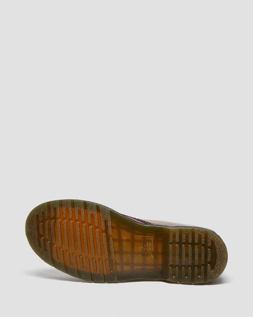 Originals Boots Dr Martens 1490 Smooth Leather Mid Calf Mujer Rojas  España |  20158-FPHQ