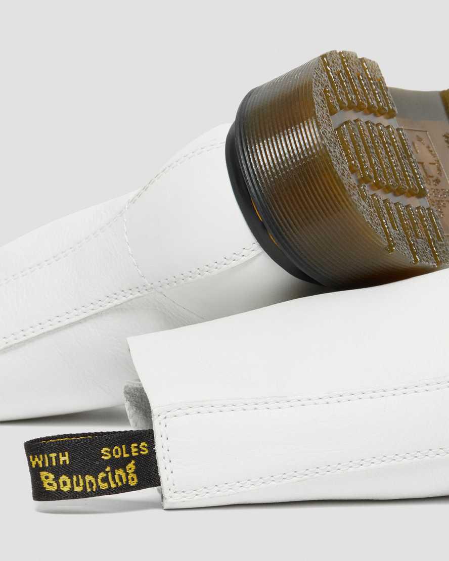Originals Boots Dr Martens 1490 Virginia Leather Mid Calf Mujer Blancas  España |  90645-AWQL