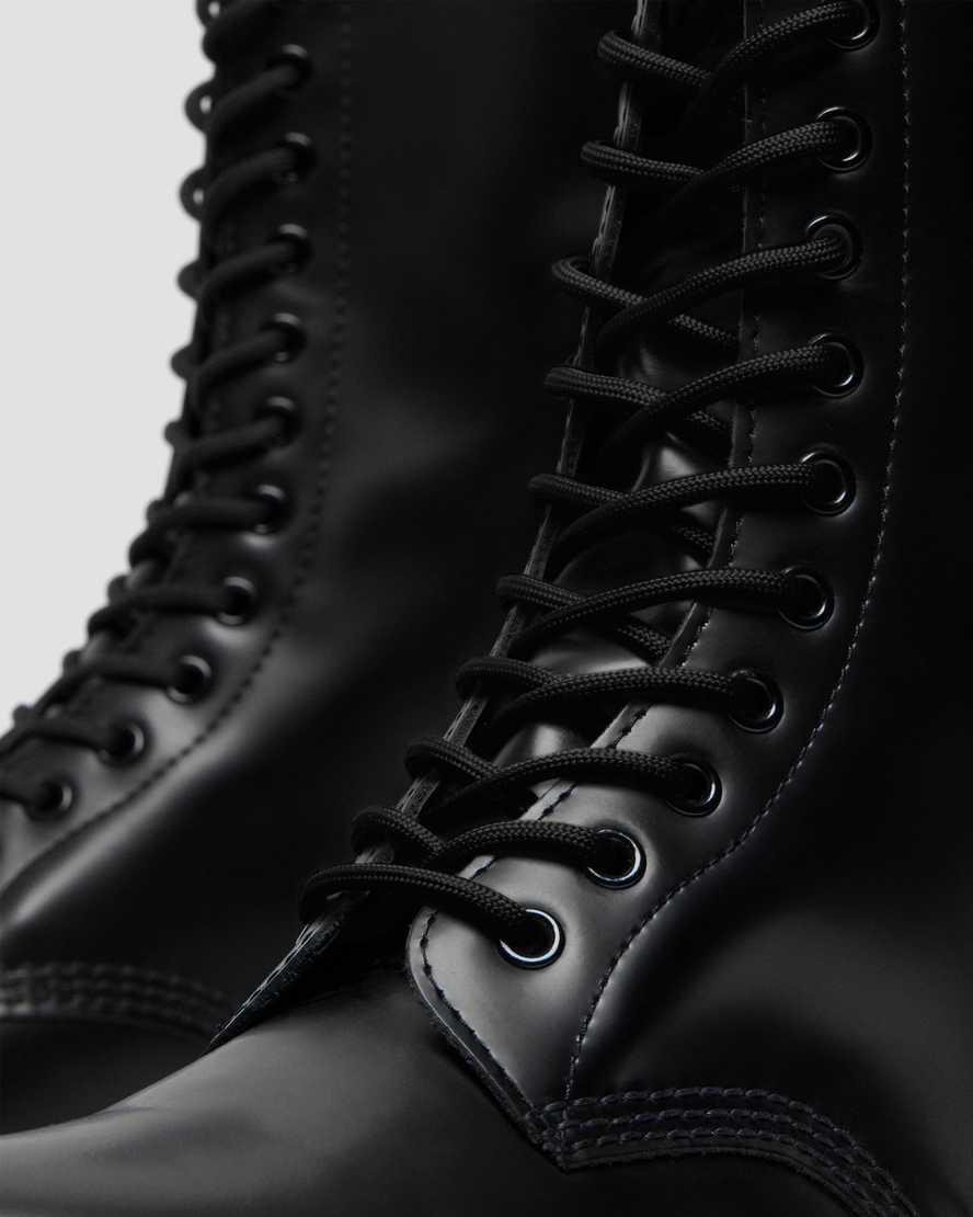 Originals Boots Dr Martens 1914 Smooth Leather Tall Mujer Negras  España |  79328-SREP