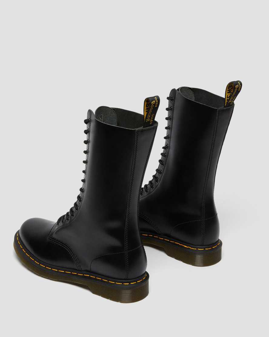 Originals Boots Dr Martens 1914 Smooth Leather Tall Mujer Negras  España |  79328-SREP