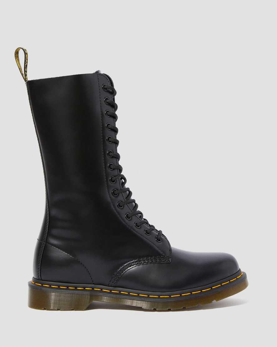 Originals Boots Dr Martens 1914 Smooth Leather Tall Mujer Negras  España |  79328-SREP