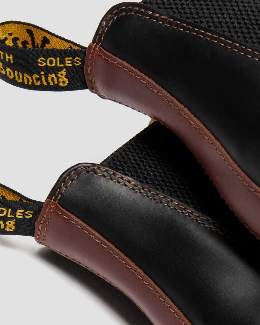 Originals Boots Dr Martens 2976 Abruzzo Leather Chelsea Hombre Black/Brown Abruzzo Wp  España |  25036-YSLX