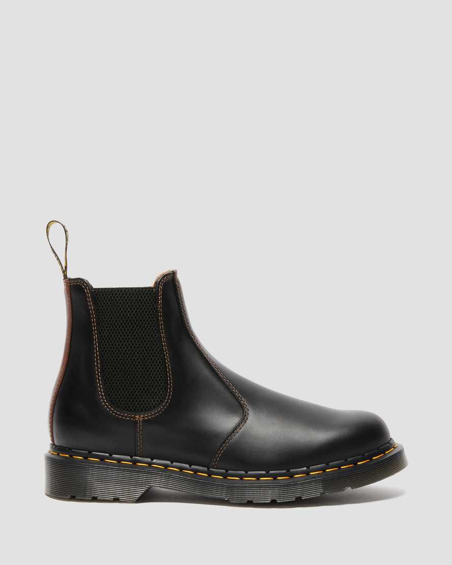 Originals Boots Dr Martens 2976 Abruzzo Leather Chelsea Hombre Black/Brown Abruzzo Wp  España |  25036-YSLX