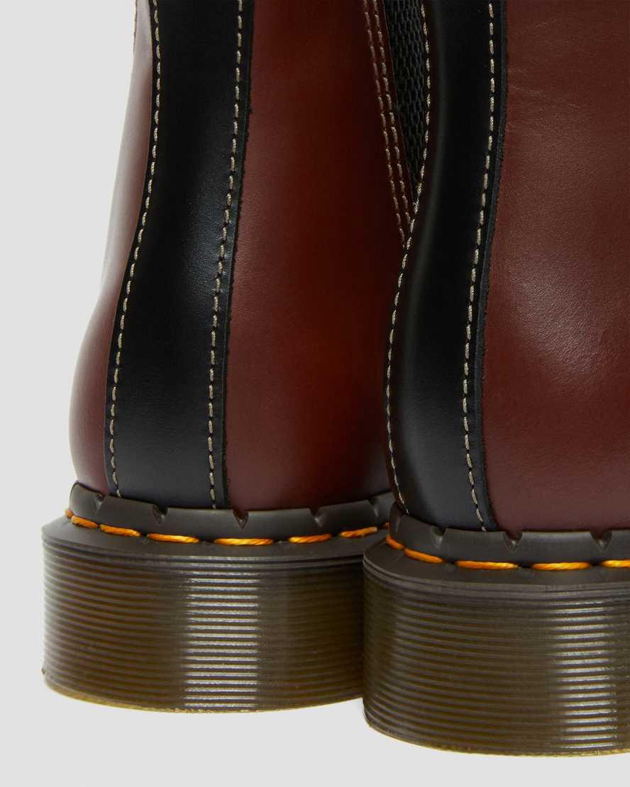 Originals Boots Dr Martens 2976 Abruzzo Leather Chelsea Hombre Brown/Black Abruzzo Wp  España |  37085-PQJC