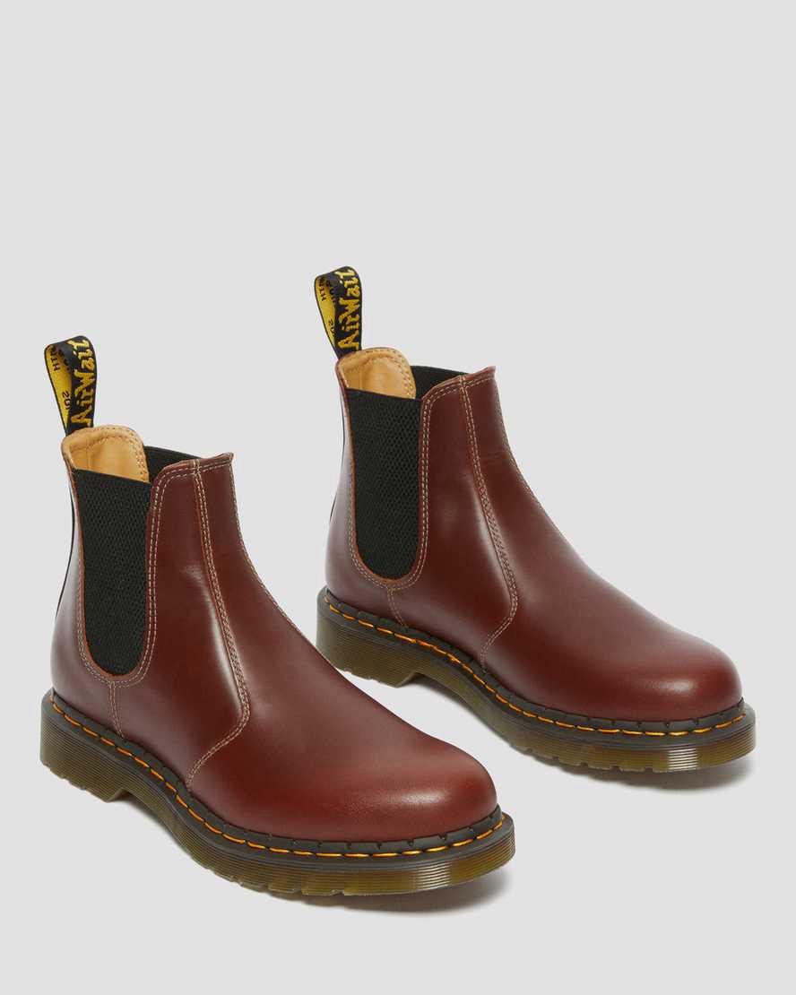 Originals Boots Dr Martens 2976 Abruzzo Leather Chelsea Hombre Brown/Black Abruzzo Wp  España |  37085-PQJC