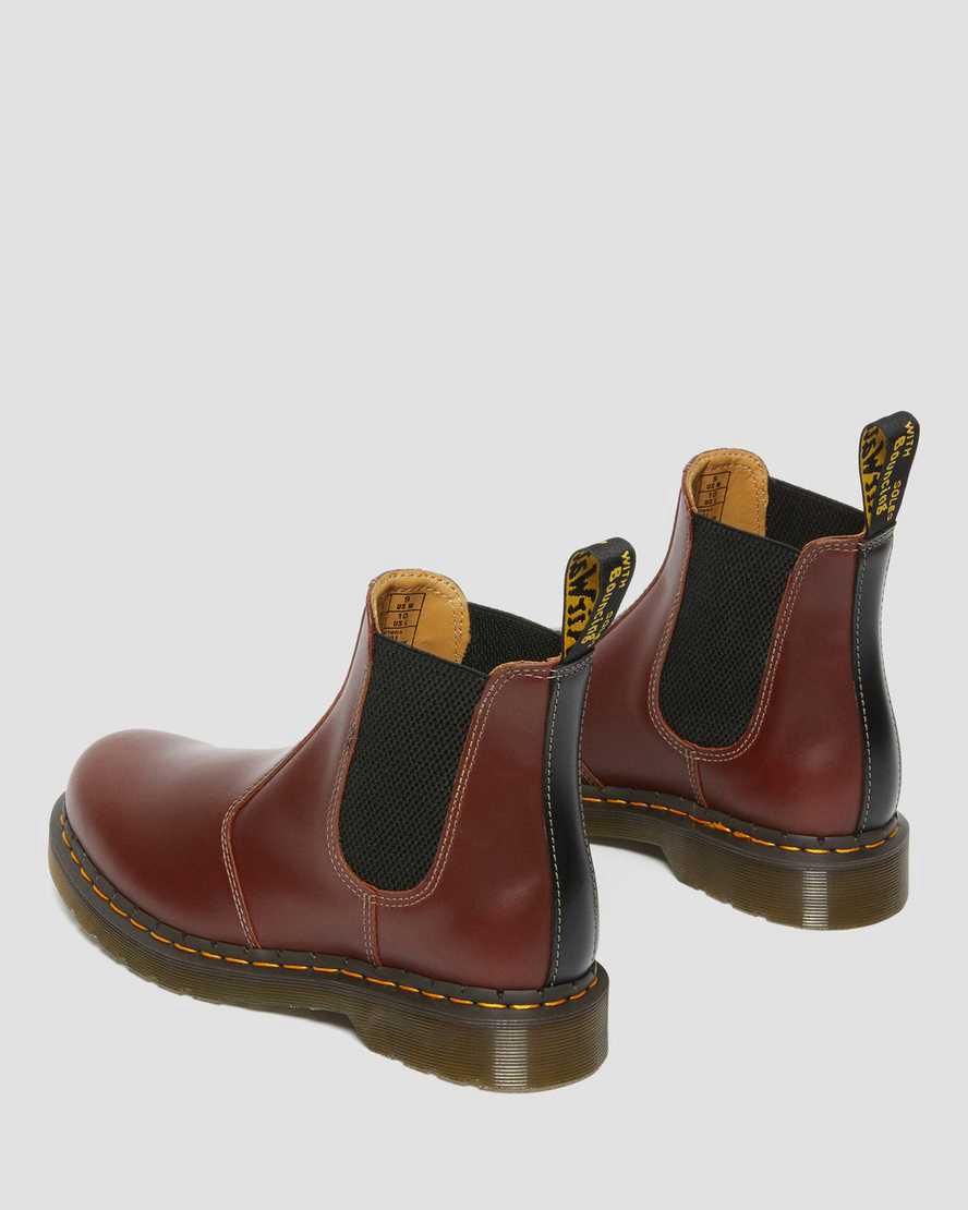 Originals Boots Dr Martens 2976 Abruzzo Leather Chelsea Hombre Brown/Black Abruzzo Wp  España |  37085-PQJC