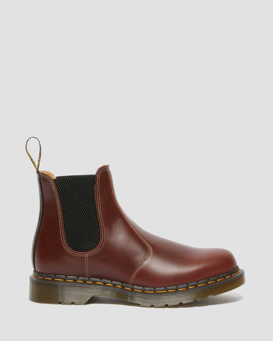 Originals Boots Dr Martens 2976 Abruzzo Leather Chelsea Hombre Brown/Black Abruzzo Wp  España |  37085-PQJC