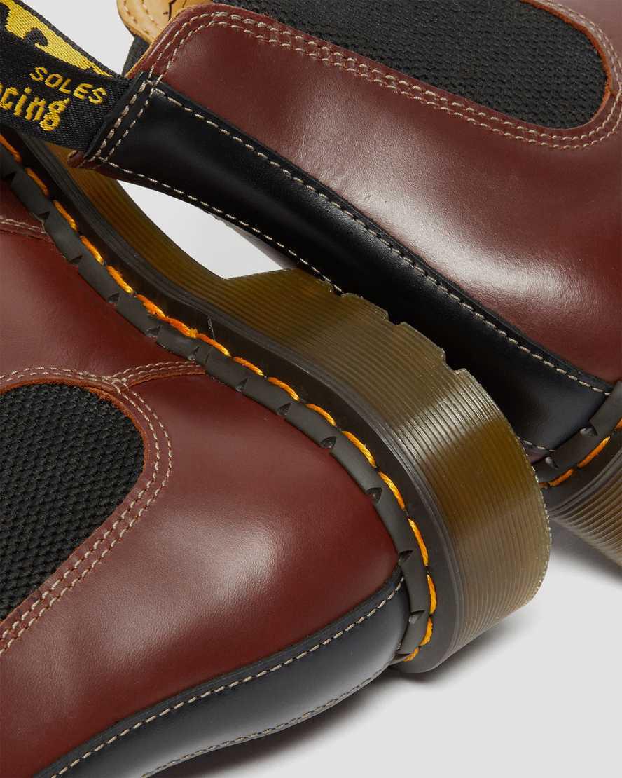 Originals Boots Dr Martens 2976 Abruzzo Leather Chelsea Hombre Brown/Black Abruzzo Wp  España |  37085-PQJC