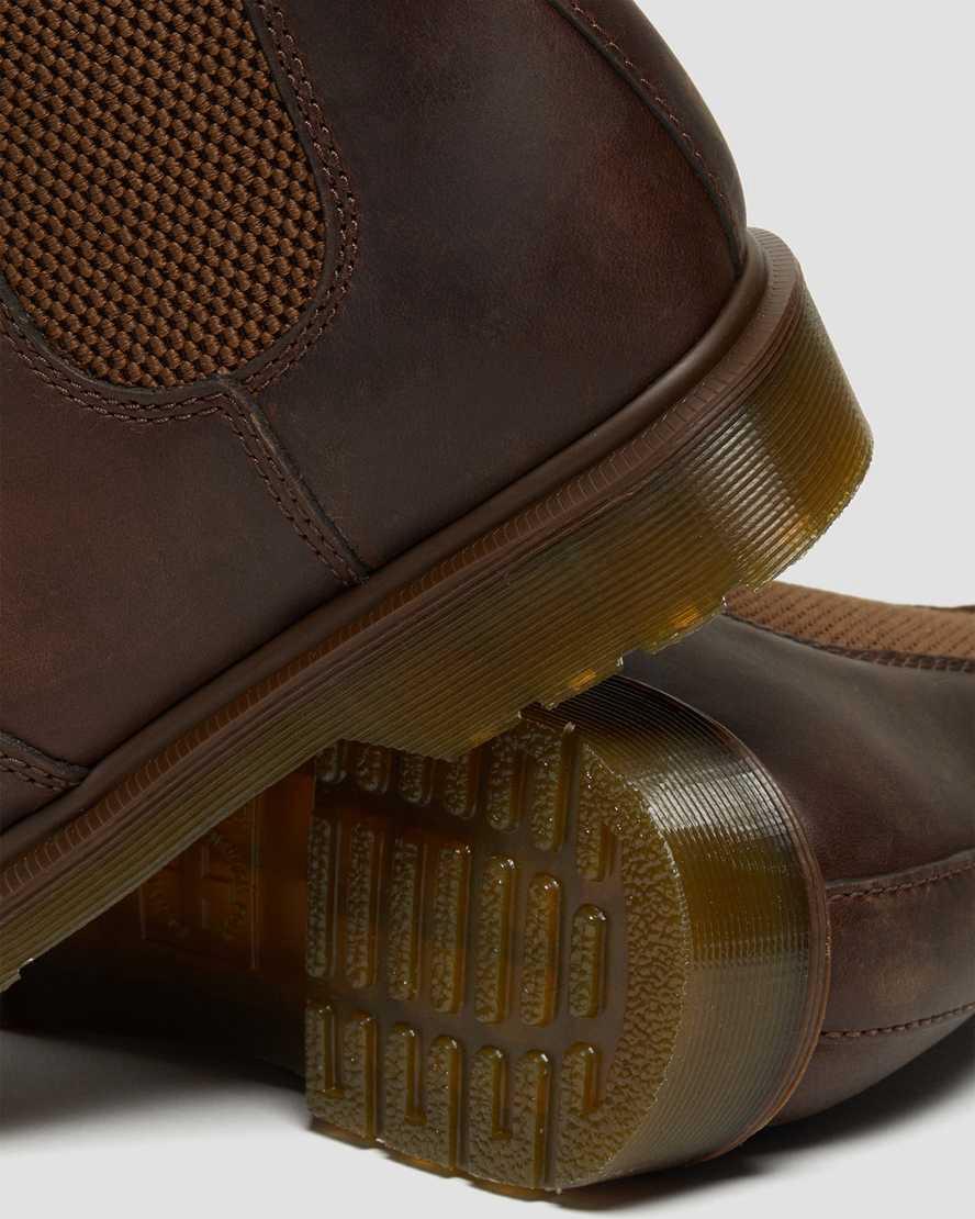 Originals Boots Dr Martens 2976 Crazy Horse Leather Chelsea Hombre Marrones  España |  70326-CGIE