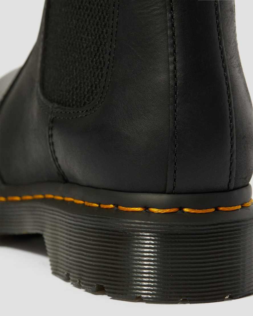 Originals Boots Dr Martens 2976 Faux Fur Lined Chelsea Mujer Negras  España |  97604-WSOK