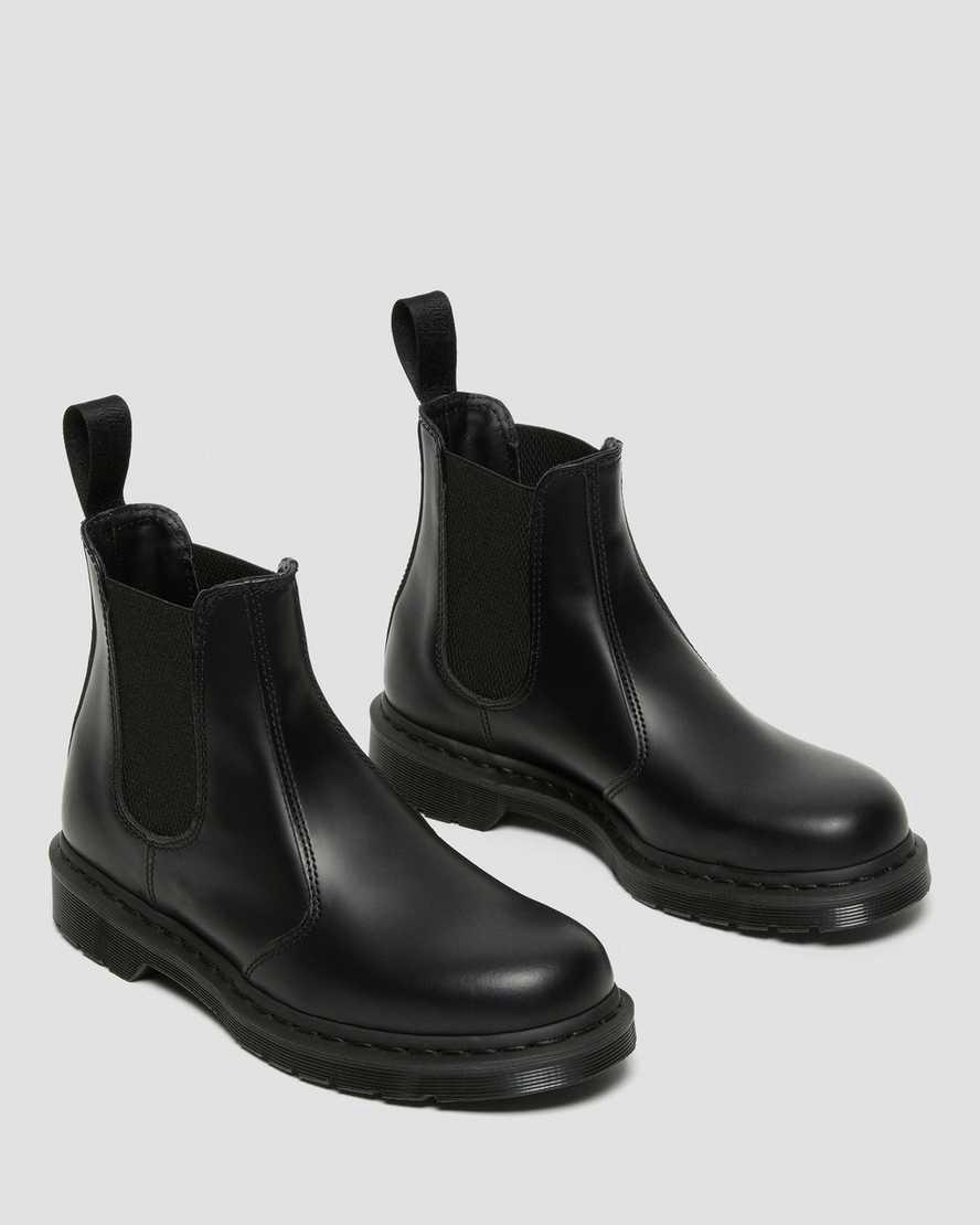 Originals Boots Dr Martens 2976 Mono Smooth Leather Chelsea Hombre Negras  España |  18469-RPSW
