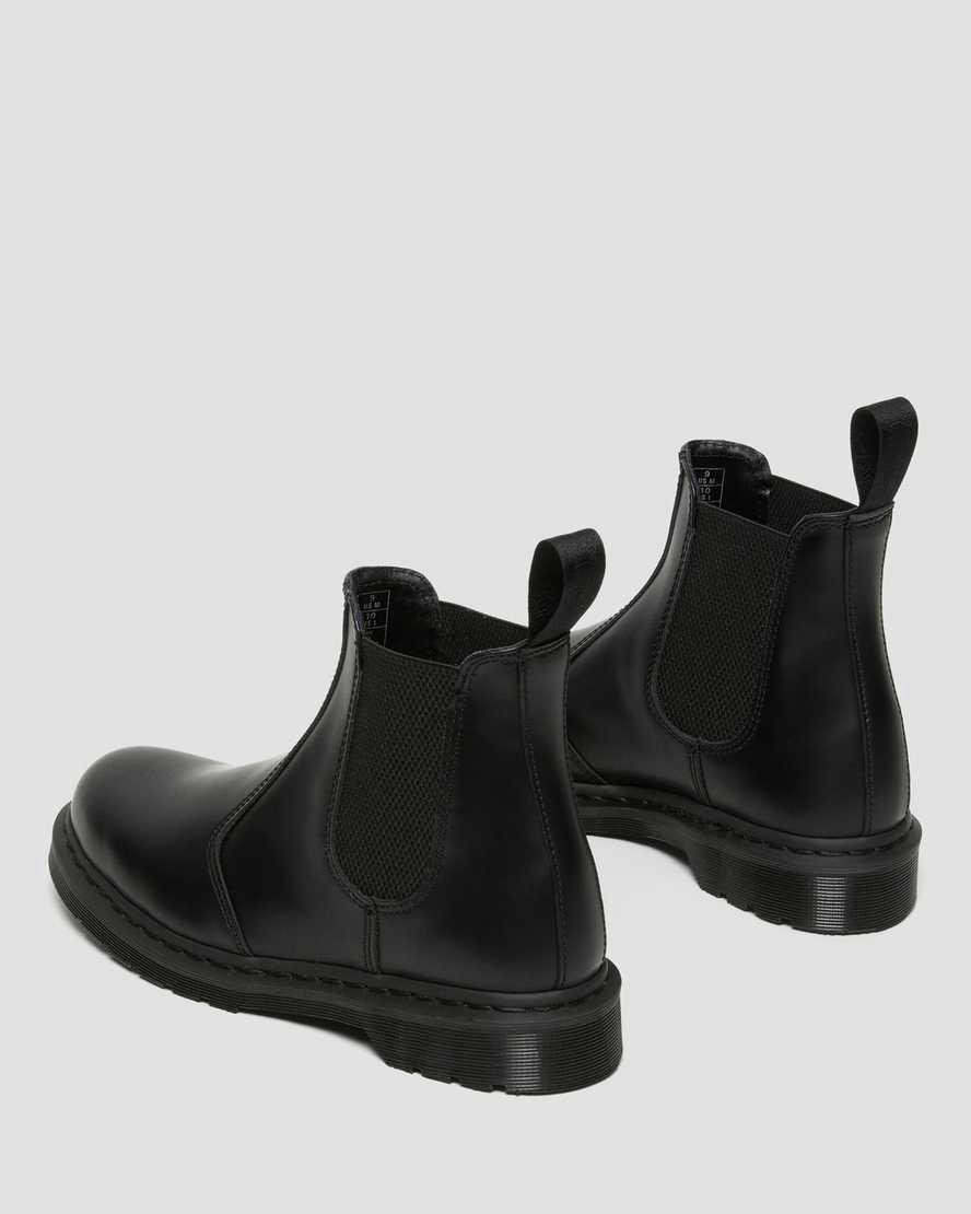 Originals Boots Dr Martens 2976 Mono Smooth Leather Chelsea Hombre Negras  España |  18469-RPSW