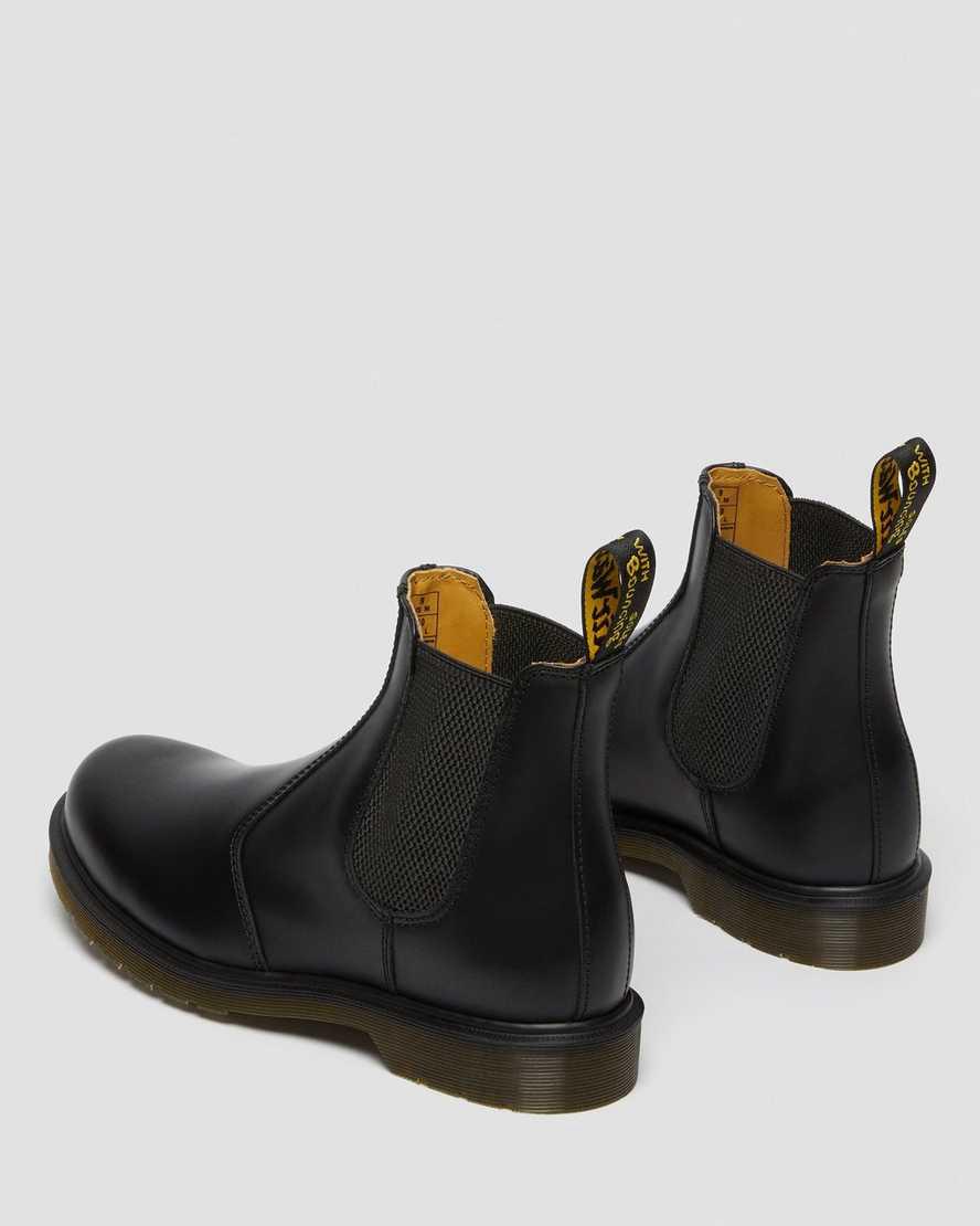 Originals Boots Dr Martens 2976 Smooth Leather Chelsea Hombre Negras  España |  13960-TQAU