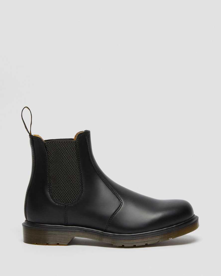 Originals Boots Dr Martens 2976 Smooth Leather Chelsea Hombre Negras  España |  13960-TQAU