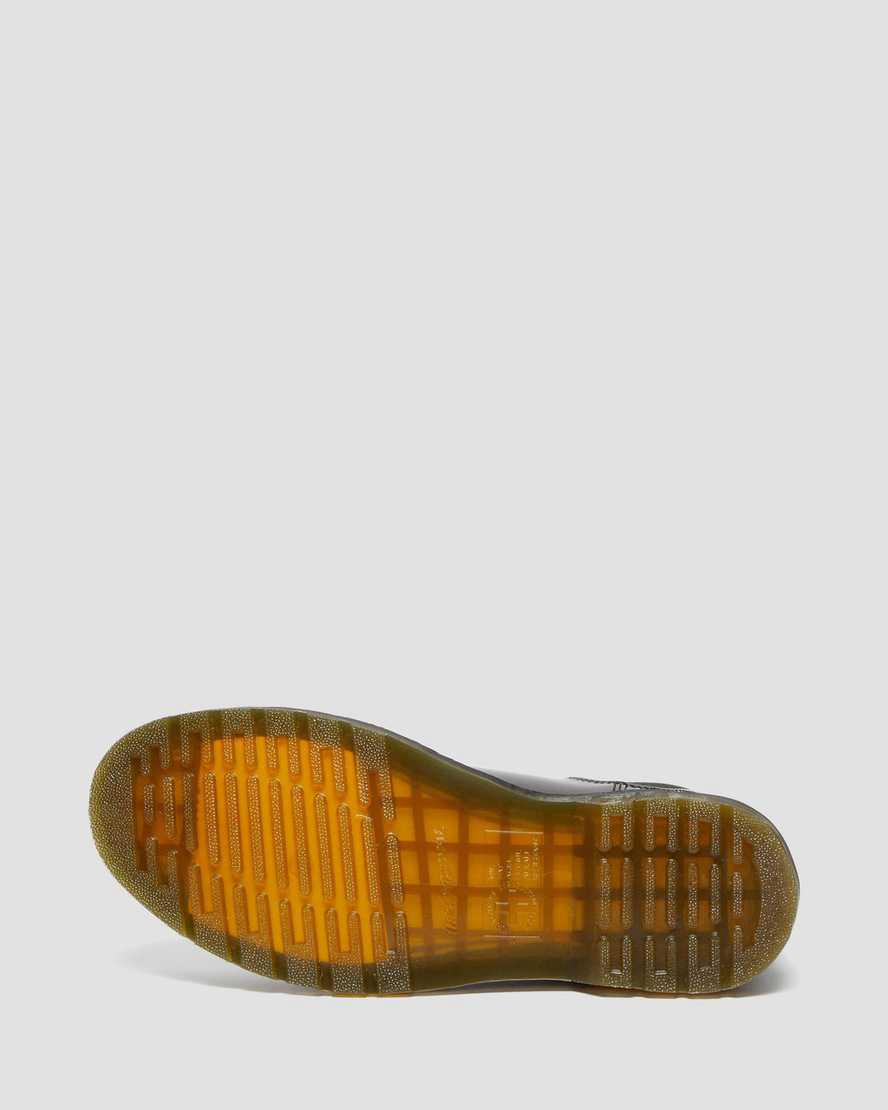 Originals Boots Dr Martens 2976 Yellow Stitch Smooth Leather Chelsea Mujer Burdeos  España |  37059-PLDG