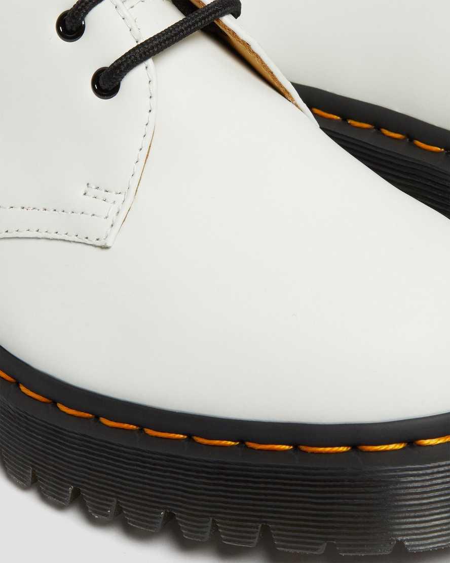 Zapatos Oxford Dr Martens 1461 Bex Smooth Leather Hombre Blancas  España |  89314-CEZP