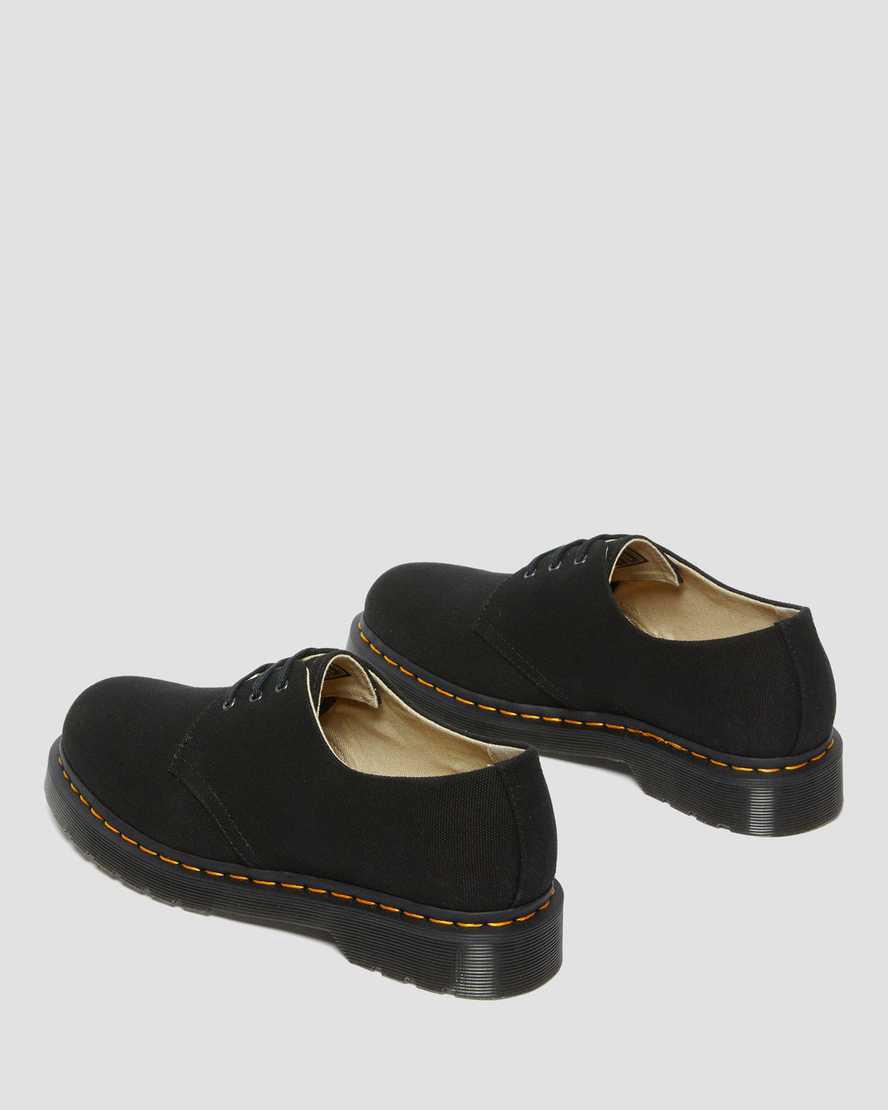 Zapatos Oxford Dr Martens 1461 Canvas Mujer Negras  España |  48965-MVQU