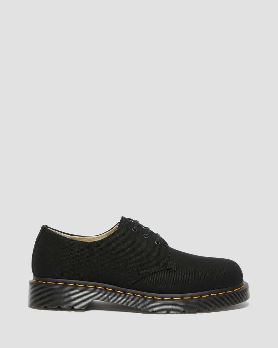 Zapatos Oxford Dr Martens 1461 Canvas Mujer Negras  España |  48965-MVQU