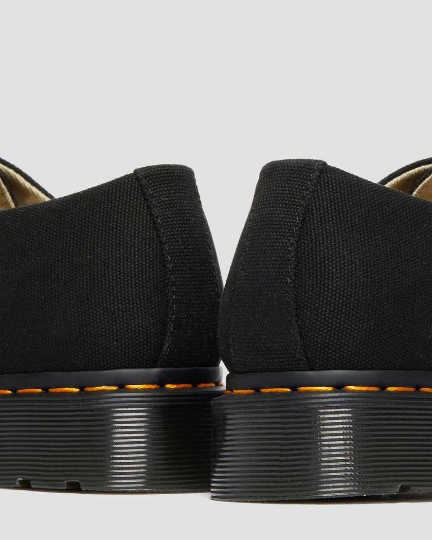 Zapatos Oxford Dr Martens 1461 Canvas Mujer Negras  España |  48965-MVQU