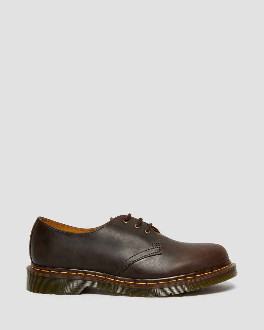 Zapatos Oxford Dr Martens 1461 Crazy Horse Leather Hombre Marrones  España |  36245-GZVD