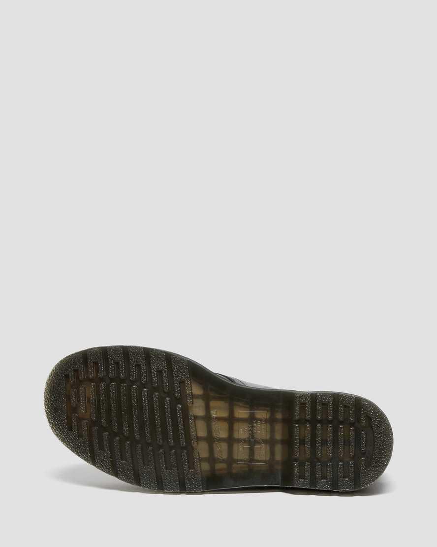 Zapatos Oxford Dr Martens 1461 Distorted Leopard Print Hombre Negras  España |  16078-ROIS