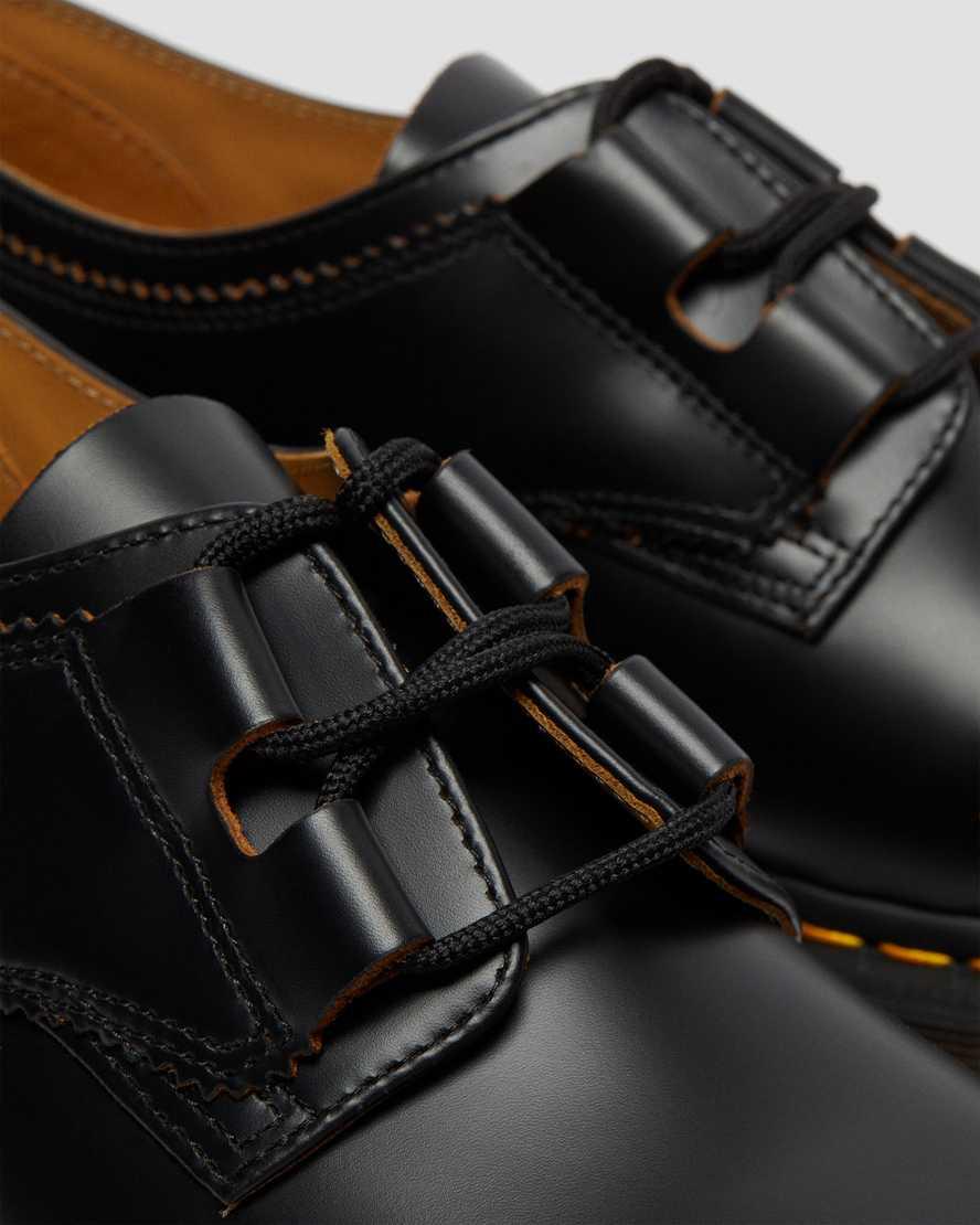 Zapatos Oxford Dr Martens 1461 Ghillie Leather Hombre Negras  España |  71043-IQMH