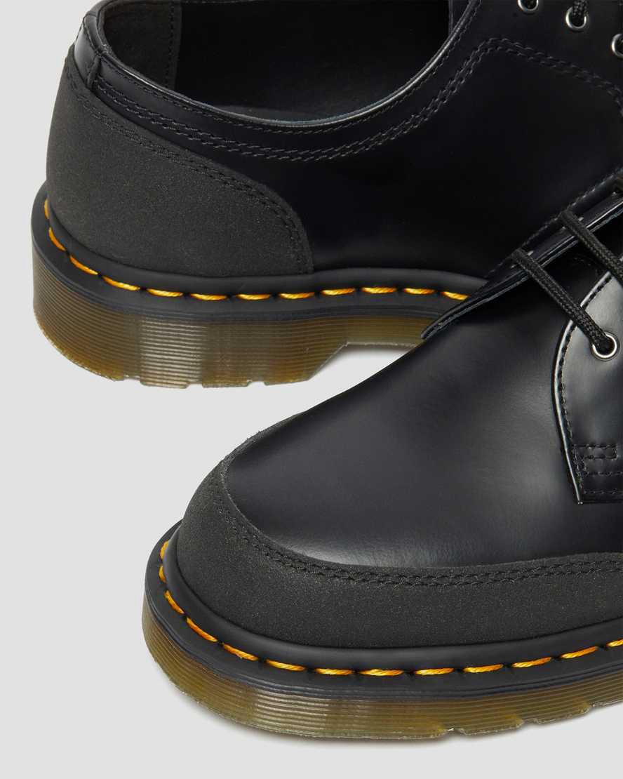 Zapatos Oxford Dr Martens 1461 Guard Panel Leather Mujer Black/Dual Original  España |  36475-XPOW