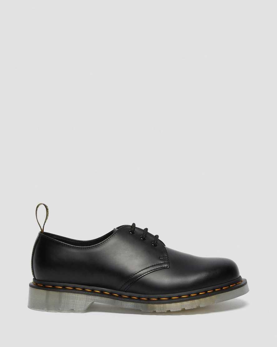 Zapatos Oxford Dr Martens 1461 Iced Smooth Leather Mujer Negras  España |  16792-AMUF
