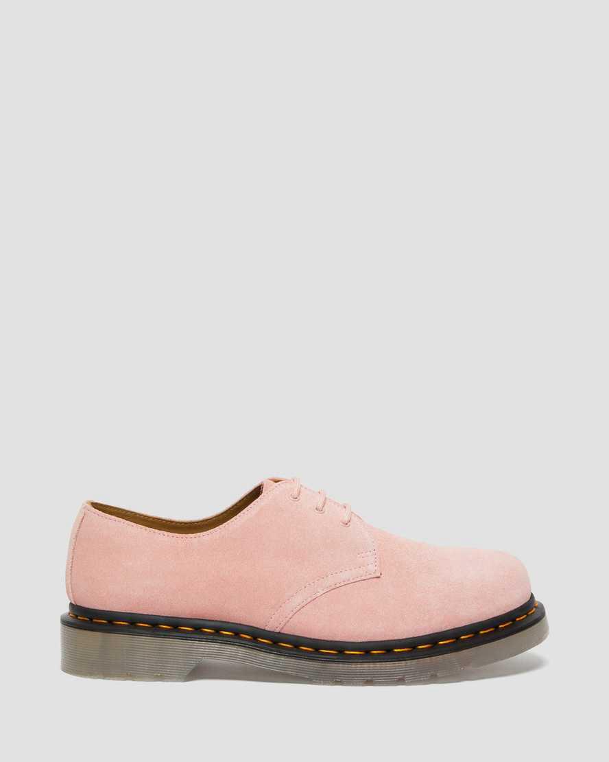 Zapatos Oxford Dr Martens 1461 Iced Suede Mujer Rosas  España |  40762-HYTA