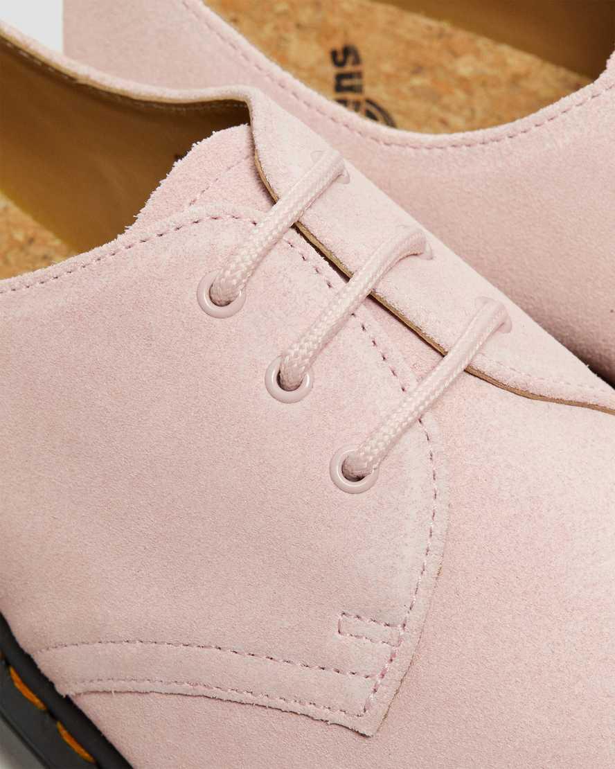 Zapatos Oxford Dr Martens 1461 Iced Suede Hombre Rosas  España |  48279-AZIK
