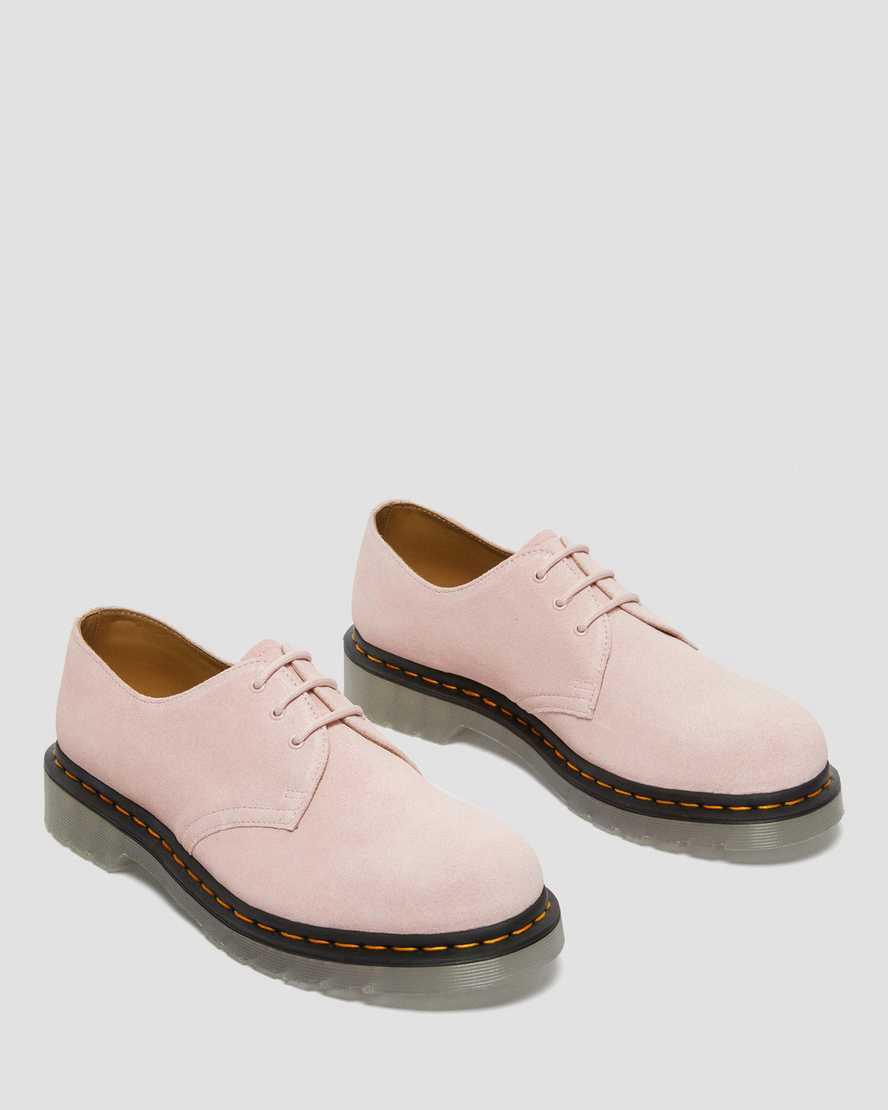 Zapatos Oxford Dr Martens 1461 Iced Suede Hombre Rosas  España |  48279-AZIK