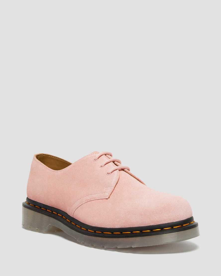 Zapatos Oxford Dr Martens 1461 Iced Suede Hombre Rosas  España |  48279-AZIK