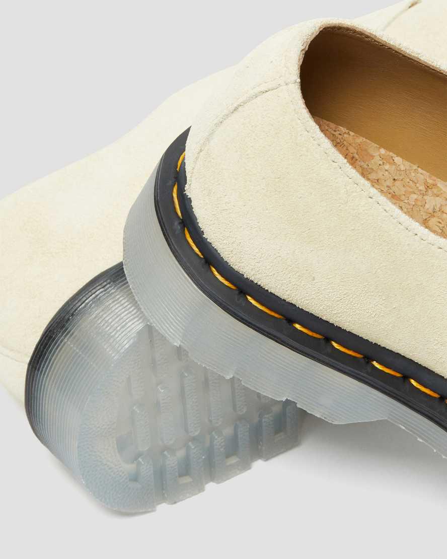 Zapatos Oxford Dr Martens 1461 Iced Suede Mujer Kaki Creme  España |  87624-YTKO